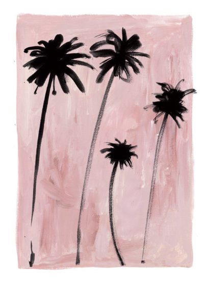Print Palm Trees